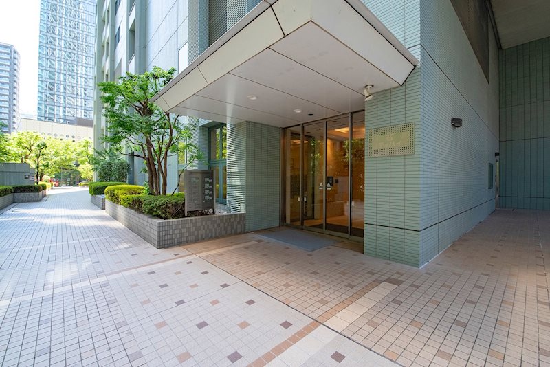 小石川シティハイツ エントランス