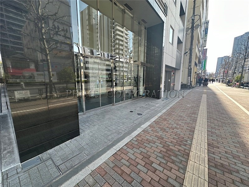 シティハウス月島駅前レジデンスコート エントランス