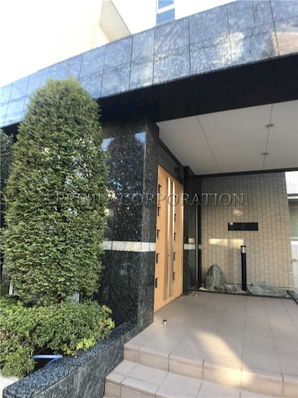 洗足第2マンション エントランス